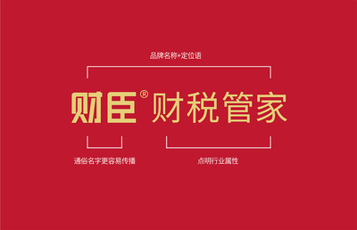 财臣企业财税管理VI设计案例 教育服务领域的品牌管理密码